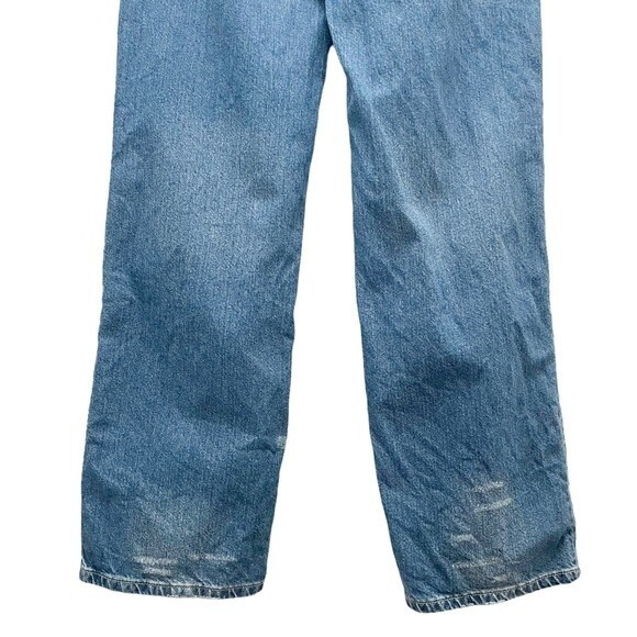 Anthropologie Pilcro The Joey High-Rise Straight Jeans Blair Wash Womens Size 27 - Picture 9 of 14